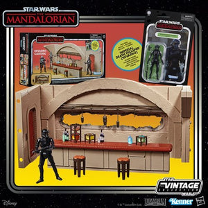 Star Wars The Vintage Collection Nevarro Cantina Playset with Imperial Death Trooper Action Figure