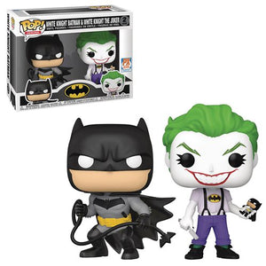 Batman White Knight Batman and Joker Pop! 2-Pack - PX