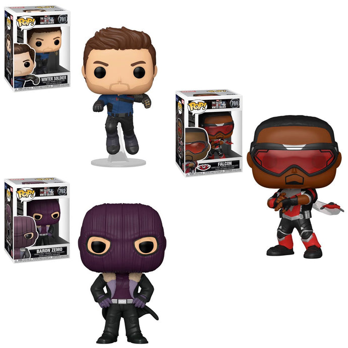 The Falcon and Winter Soldier Pop! Vinyls