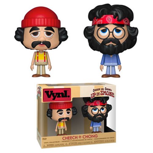 Up In Smoke Cheech and Chong Vynl. Figure 2-Pack