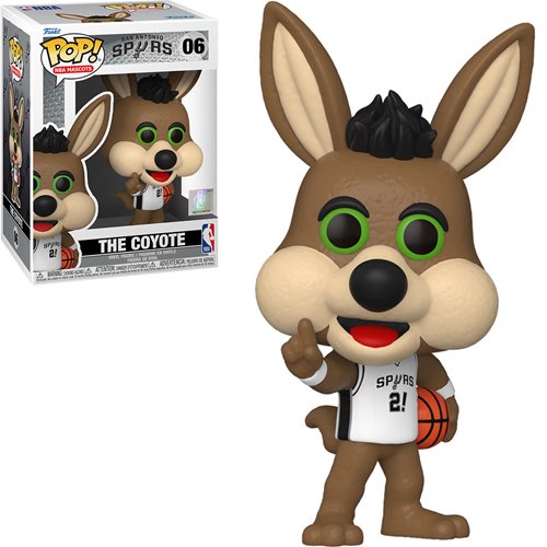 NBA Mascots San Antonio Spurs The Coyote Pop! Vinyl Figure