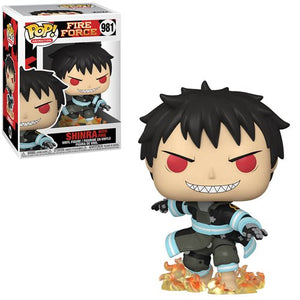 Fire Force Shinra with Fire Pop! Vinyl Figure