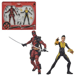 X-Men Marvel Legends Deadpool and Negasonic Action Figures