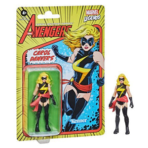Marvel Legends Retro Collection Carol Danvers 3 3/4-Inch Action Figure