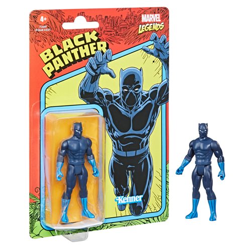 Marvel Legends Retro Collection Black Panther 3 3/4-Inch Action Figure