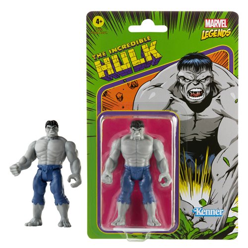 Marvel Legends Retro Collection Gray Hulk 3 3/4-Inch Action Figure