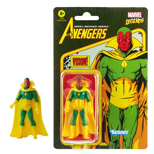 Marvel Legends Retro Collection Vision 3 3/4-Inch Action Figure