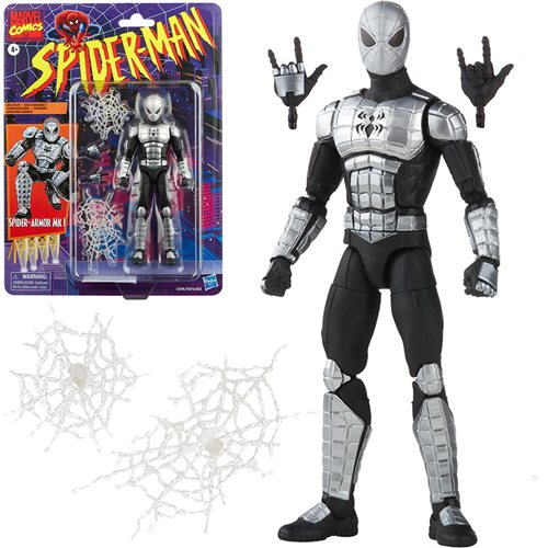Spider-Man Retro Marvel Legends Spider-Armor MK I 6-Inch Action Figure