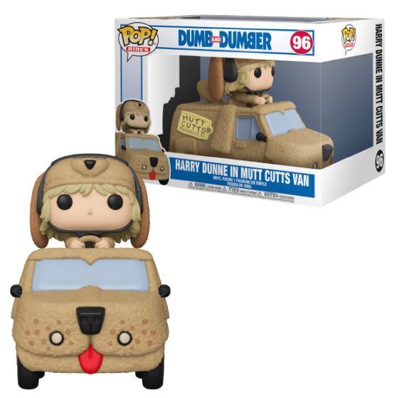 Dumb and Dumber Harry with Mutts Cutts Van Pop! Vehicle