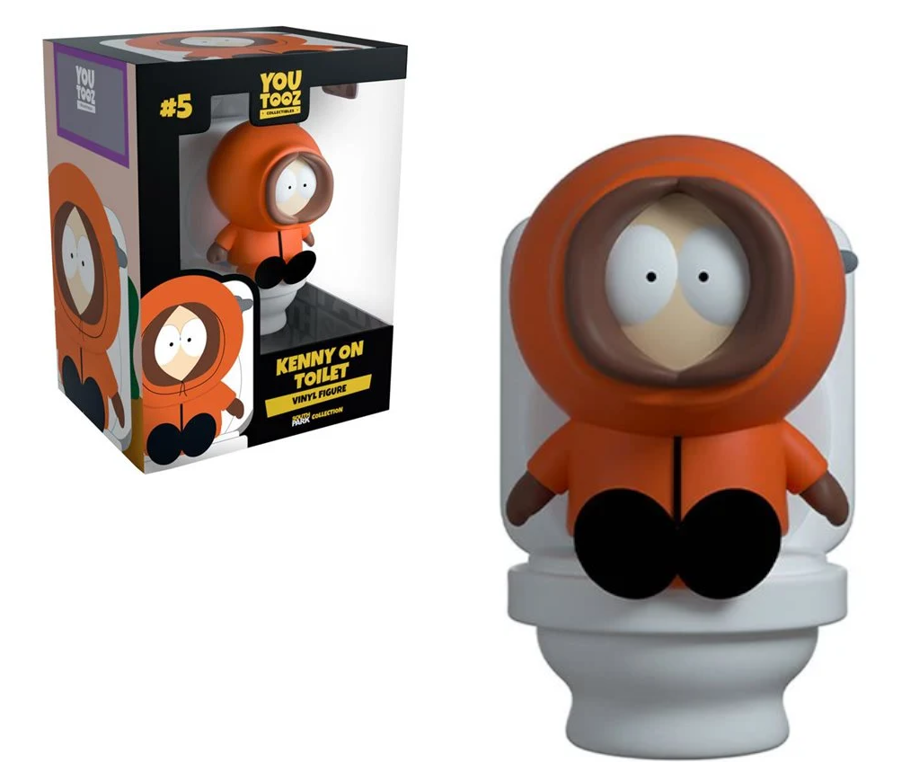 Youtooz Kenny on Toilet Vinyl Figure, 3.9 Youtooz South Park Kenny on  Toilet Collectible Figure, Kenny from South Park Figurine by Youtooz South  Park