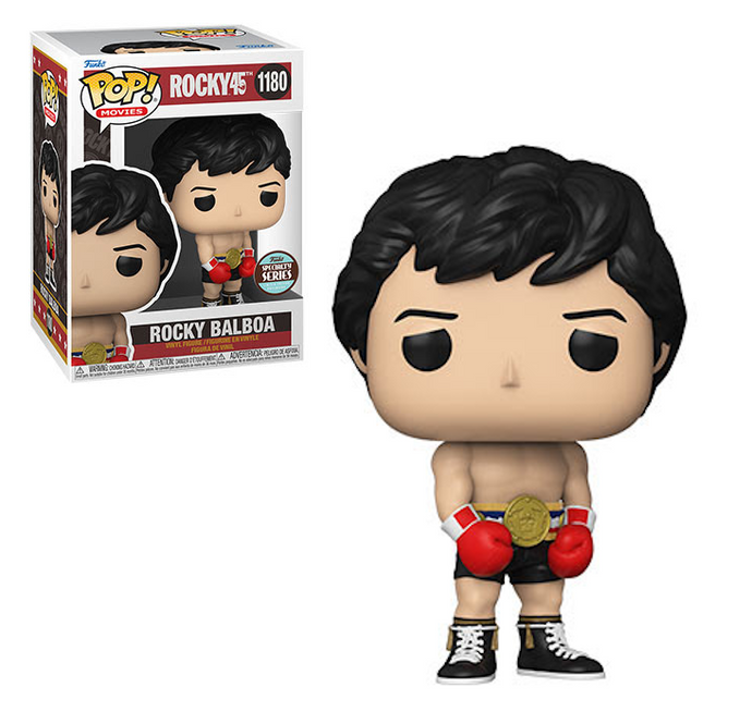 Rocky 45th Anniversary Rocky with Gold Belt Pop! Vinyl Figure - Specialty Series