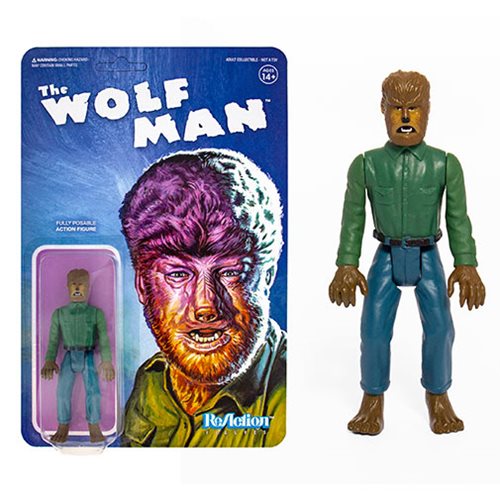 Universal Monsters The Wolfman 3 3/4-inch ReAction Figure