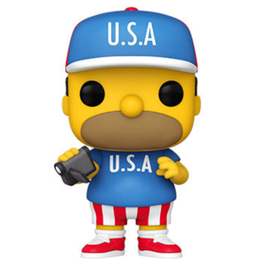 Simpsons USA Homer Pop! Vinyl Figure