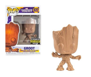 Guardians of the Galaxy Groot Wood Deco Pop! Vinyl Figure - EE