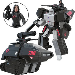 Transformers G.I. Joe Megatron H.I.S.S. Tank with Baroness