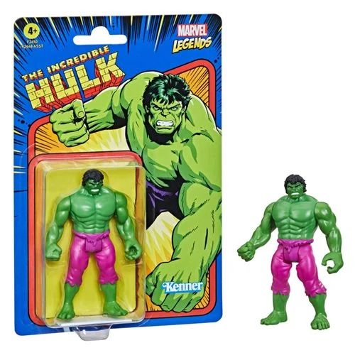 Marvel Legends Retro Collection The Incredible Hulk 3 3/4-Inch Action Figure