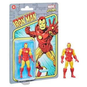 Marvel Legends Retro Collection Iron Man 3 3/4-Inch Action Figure