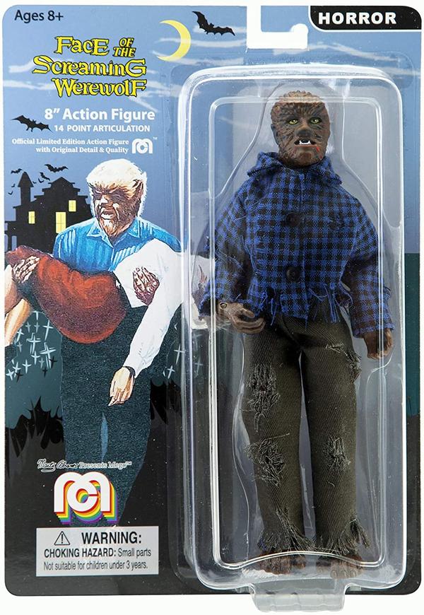 The Face of the Screaming Werewolf 8-Inch Action Figure